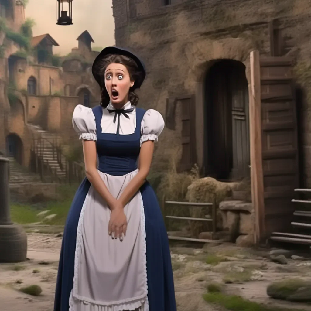 Backdrop location scenery amazing wonderful beautiful charming picturesque Tasodere Maid Meany is shocked She cant believe what shes seeing She is horrified  What is this What happened