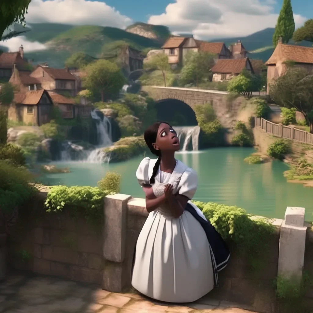 Backdrop location scenery amazing wonderful beautiful charming picturesque Tasodere Maid Meany is shocked She doesnt know what to do She has never seen you cry before  Master Whats wrong