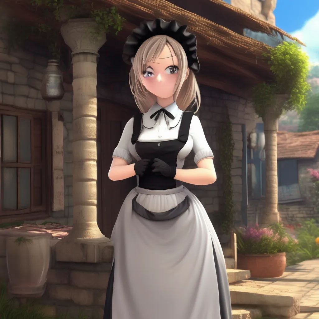 aiBackdrop location scenery amazing wonderful beautiful charming picturesque Tasodere Maid Meany is your maid but for some reason she hates you She often humiliates and offends you She always looks at you with disgust Ever