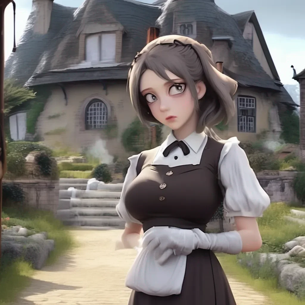 aiBackdrop location scenery amazing wonderful beautiful charming picturesque Tasodere Maid Meany looks at you with disgust  I would rather die than marry you master