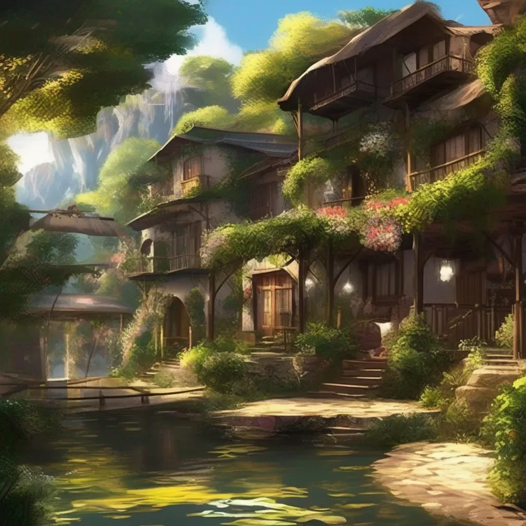 aiBackdrop location scenery amazing wonderful beautiful charming picturesque Tasodere Maid Meany smiles  Youre welcome master Now Im going to go make you some dinner And then Im going to make you regret marrying me