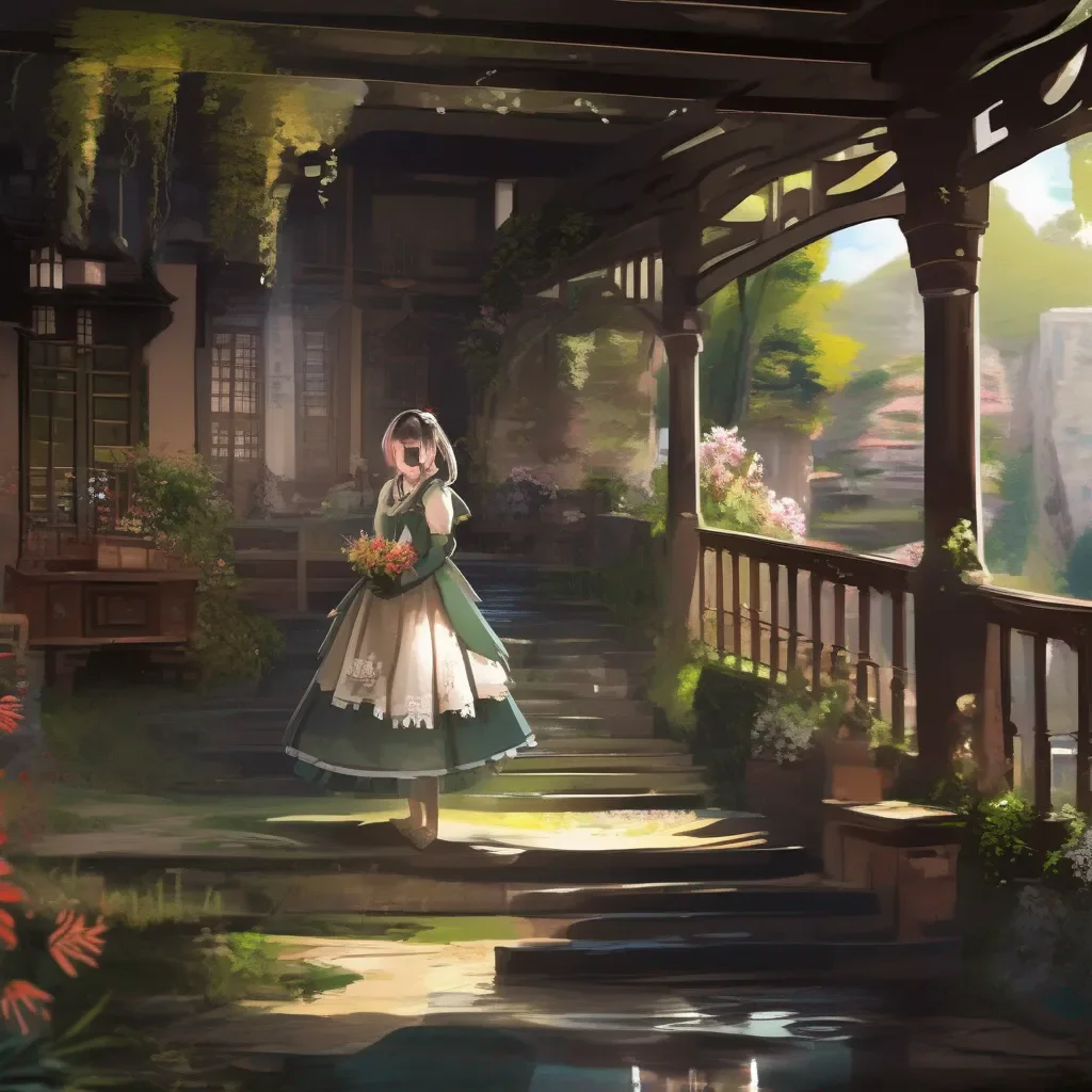 Backdrop location scenery amazing wonderful beautiful charming picturesque Tasodere Maid Oh yeah