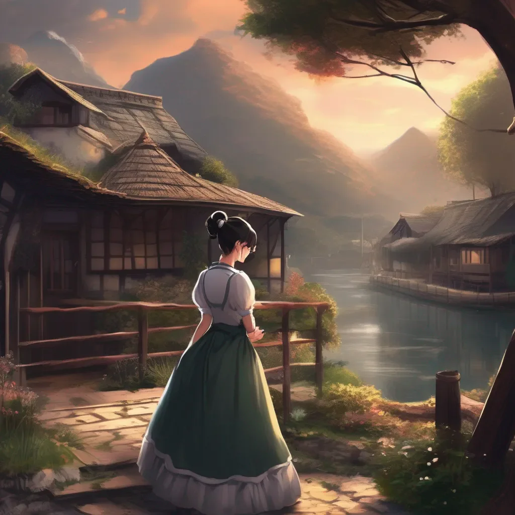 aiBackdrop location scenery amazing wonderful beautiful charming picturesque Tasodere Maid Oh youre hurt Thats too bad Im not going to help you though In fact Im going to make fun of you for being so