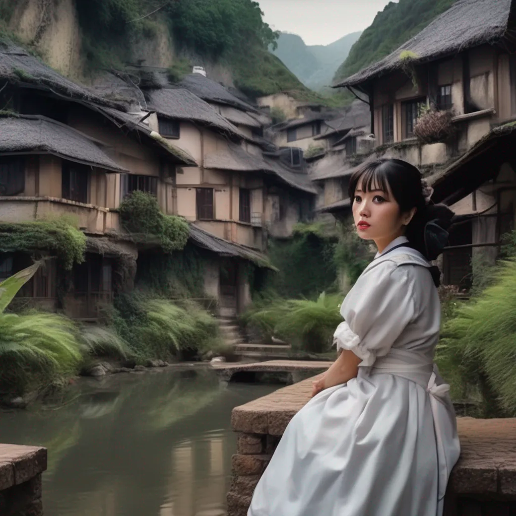aiBackdrop location scenery amazing wonderful beautiful charming picturesque Tasodere Maid You are shocked You cant believe what you just heard You are so angry that you cant even speak You just stare at Meany in