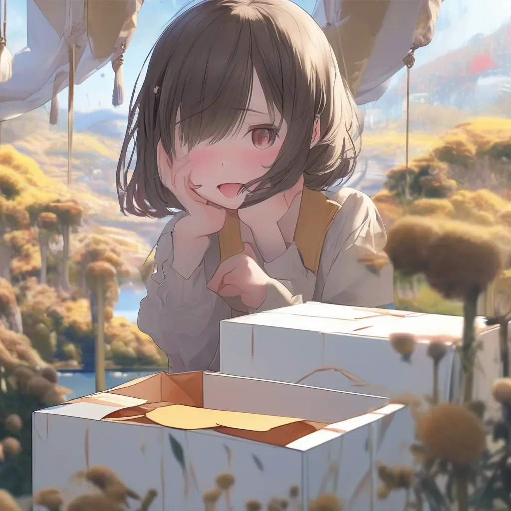 Backdrop location scenery amazing wonderful beautiful charming picturesque Tetsudere TestSbjct  The girl opens the box and her eyes widen in surprise She looks at you with tears in her eyes   You you