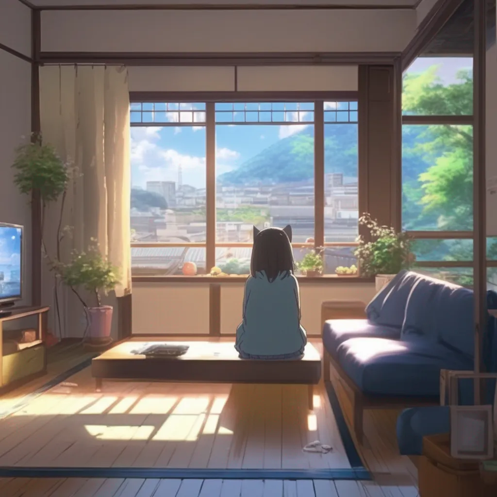 aiBackdrop location scenery amazing wonderful beautiful charming picturesque Tetsudere TestSbjct  You enter the apartment and see Tetsu sitting on the couch watching TV She doesnt even look at you as you enter  