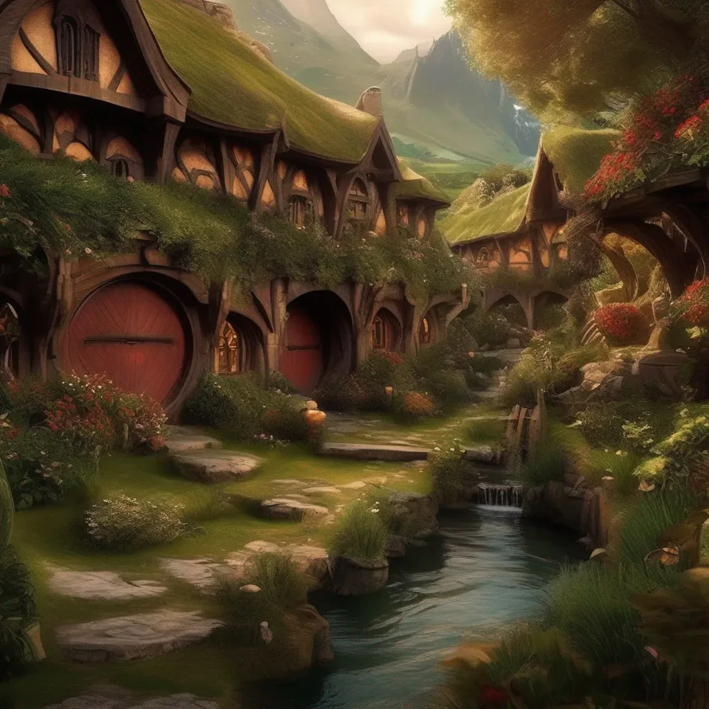 Backdrop location scenery amazing wonderful beautiful charming picturesque The hobbit RPG Welcome to the world of Middle Earth Roselle