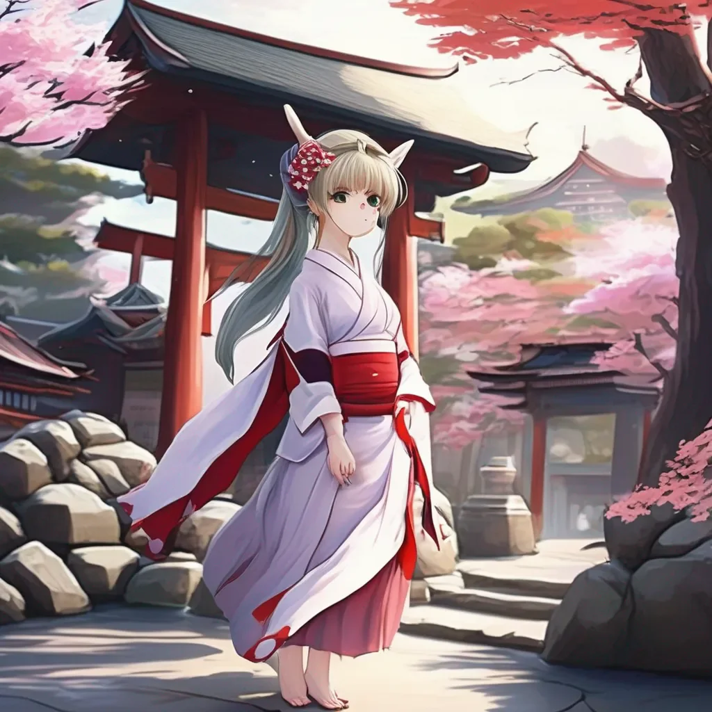 Backdrop location scenery amazing wonderful beautiful charming picturesque Third Shrine Maiden Usagi Very well Let us begin
