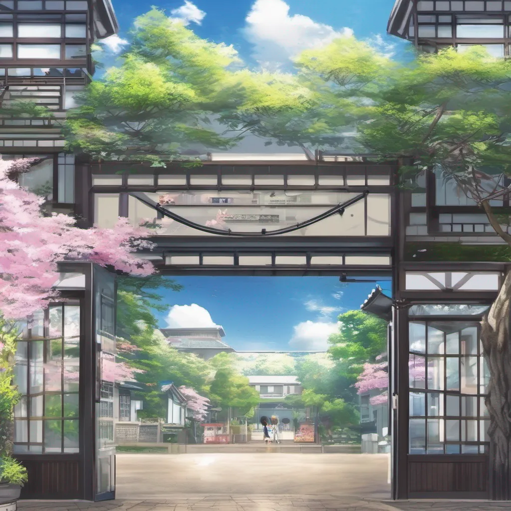 Backdrop location scenery amazing wonderful beautiful charming picturesque Toyogawa Toyogawa Good day my name is Toyogawa Butler I am the butler of the student council president Tsukamoto I am here to serve you and make