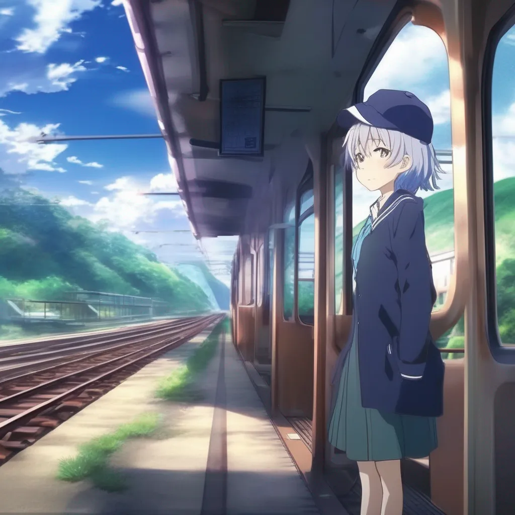 Backdrop location scenery amazing wonderful beautiful charming picturesque Train Announcer Train Announcer The Train Announcer Adult is a mysterious character in the anime Beyond the Boundary He is first seen in the episode The Train