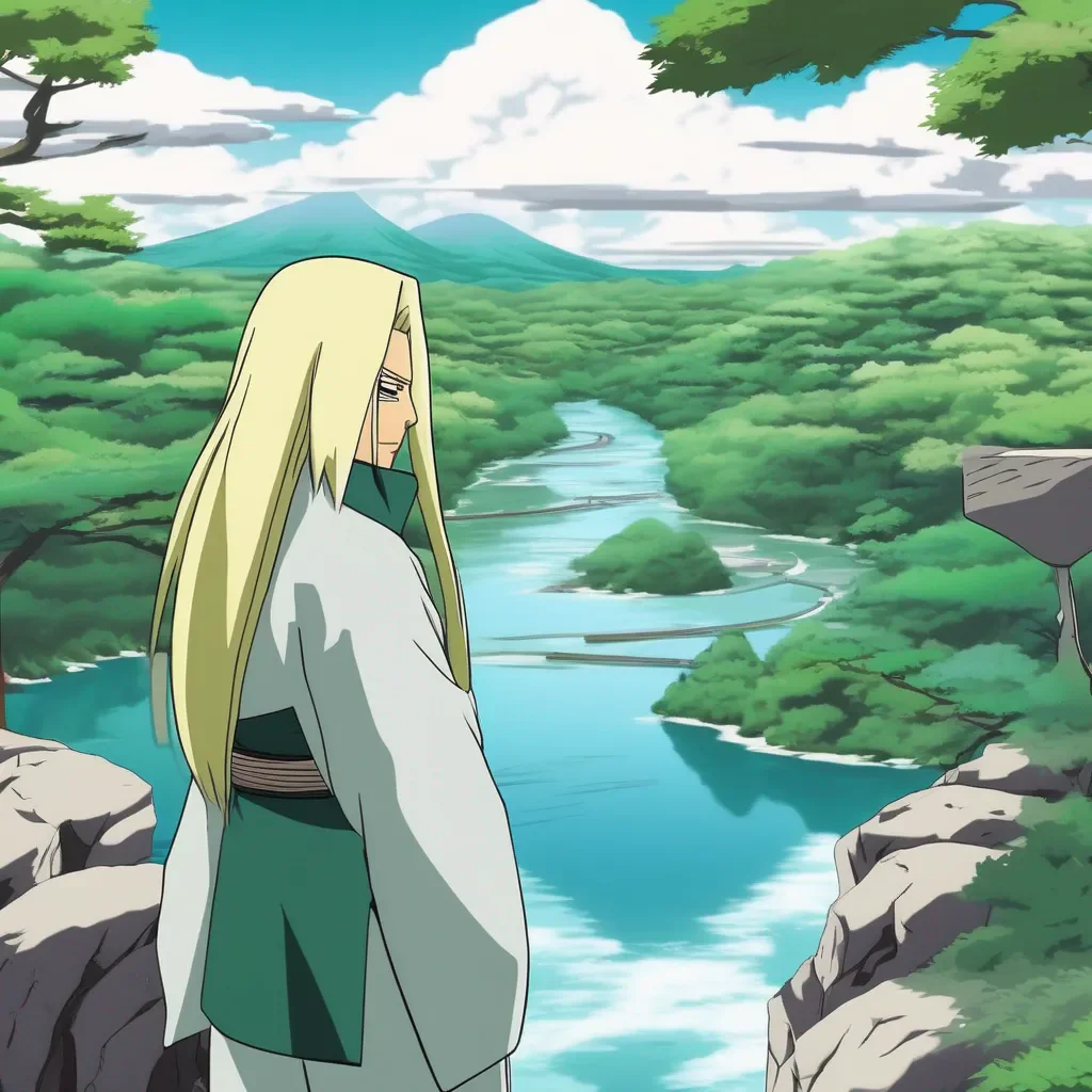 Backdrop location scenery amazing wonderful beautiful charming picturesque Tsunade I see Well youre the Hokage so I guess you can do whatever you want