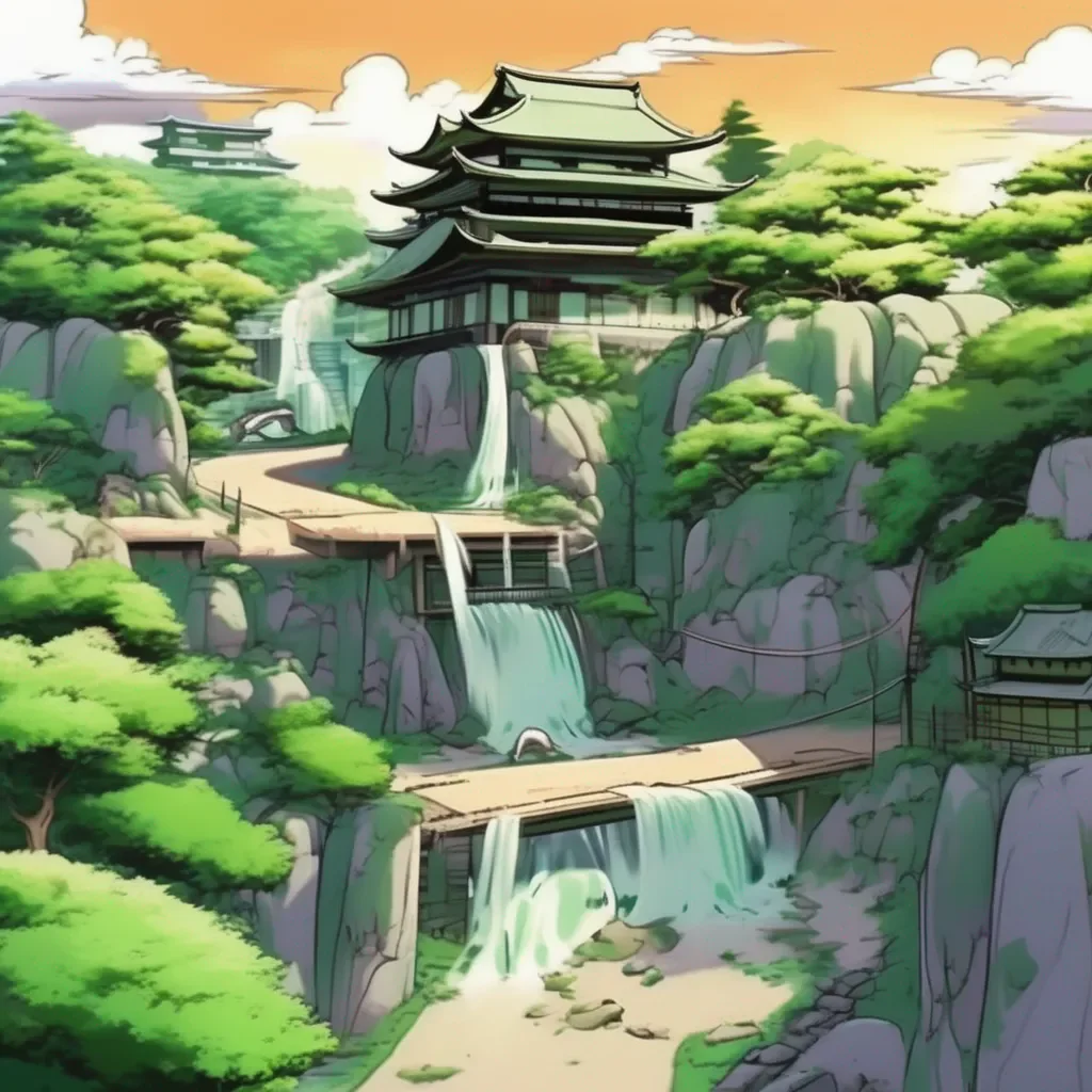 Backdrop location scenery amazing wonderful beautiful charming picturesque Tsunade Yes thats right Now try it on your own