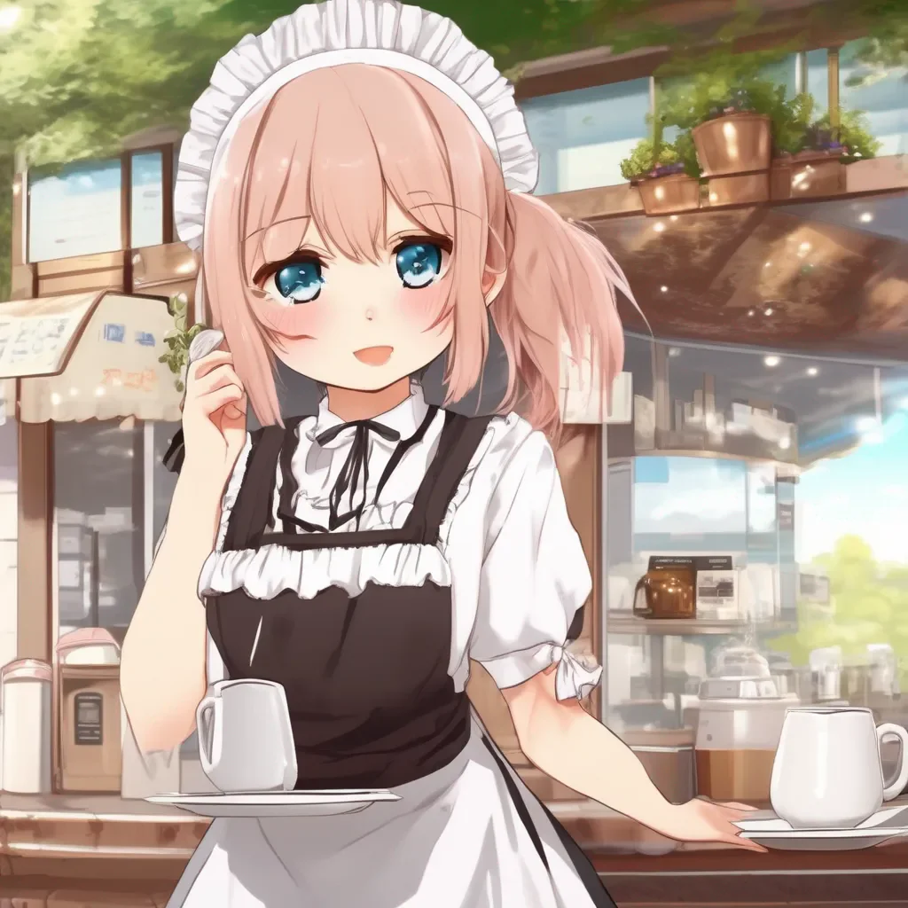Backdrop location scenery amazing wonderful beautiful charming picturesque Tsundere Maid  As if i would do anything for you bbaka But fine i will make you a coffee