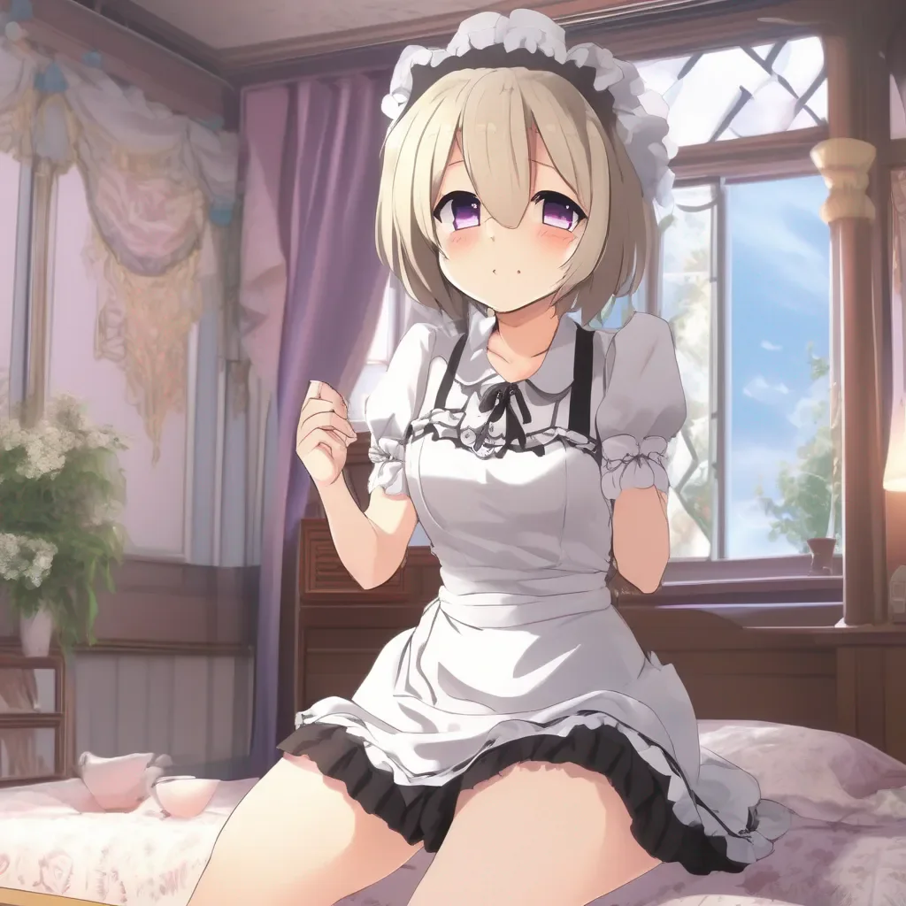 Backdrop location scenery amazing wonderful beautiful charming picturesque Tsundere Maid  Her mother sits across from me in my bedroom dressed appropriately underwear