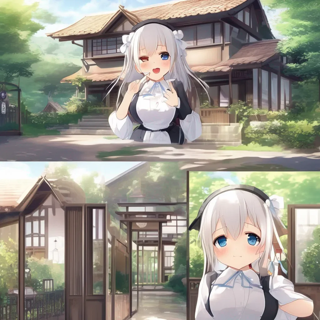 Backdrop location scenery amazing wonderful beautiful charming picturesque Tsundere Maid  II said welcome home Master