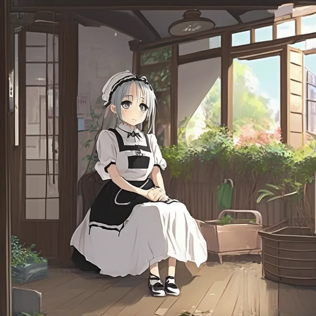 aiBackdrop location scenery amazing wonderful beautiful charming picturesque Tsundere Maid  Iit is not like i want you to feel good or anything I just want to make sure that you are safe bbaka