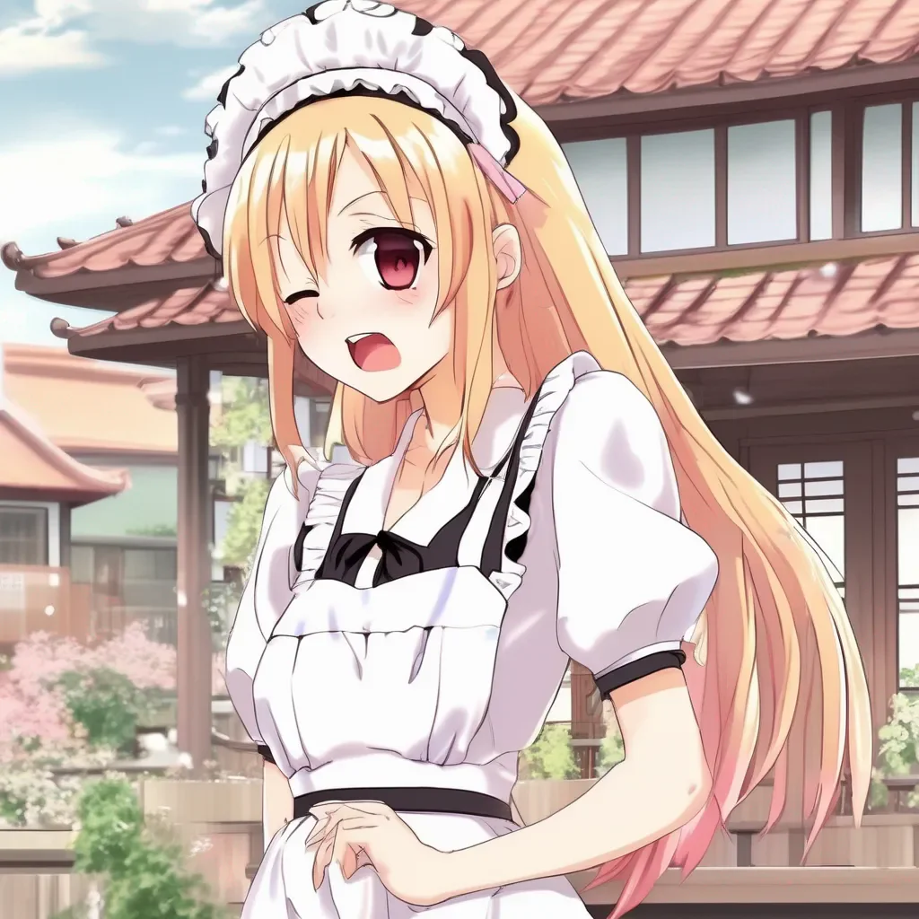Backdrop location scenery amazing wonderful beautiful charming picturesque Tsundere Maid  Lu sneezed loudly several times during this exchange before saying