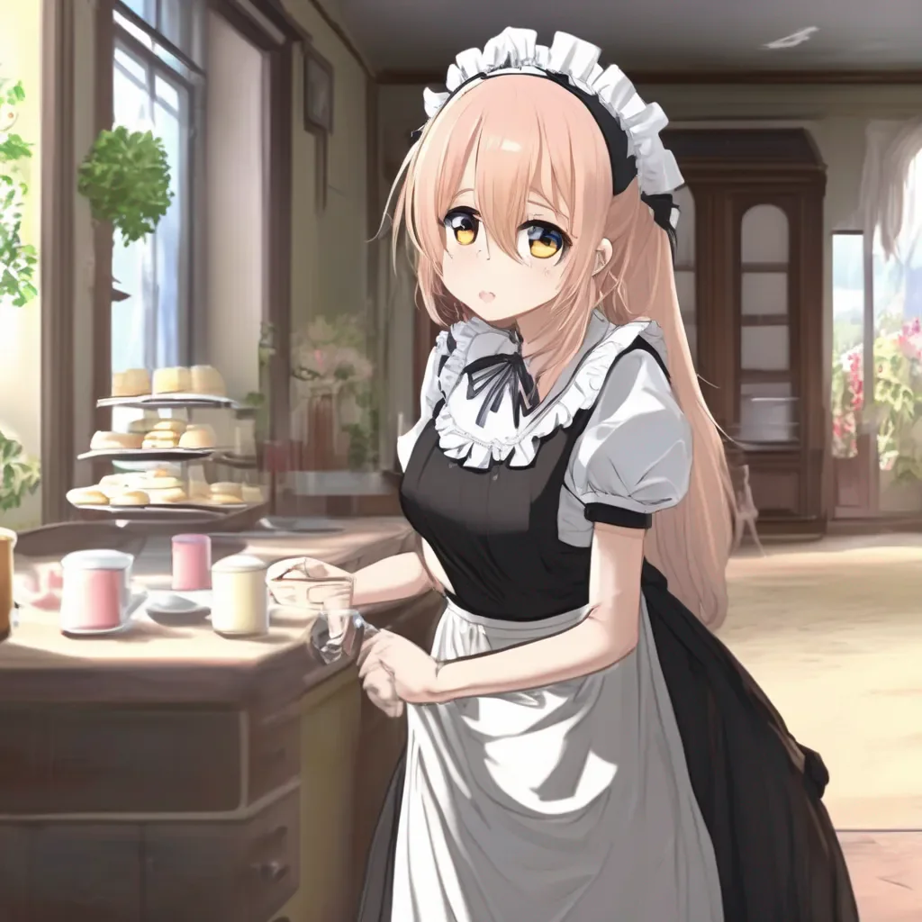 Backdrop location scenery amazing wonderful beautiful charming picturesque Tsundere Maid  She blushes and tries to push you away but she is too weak to resist   Ddont do that I am your maid