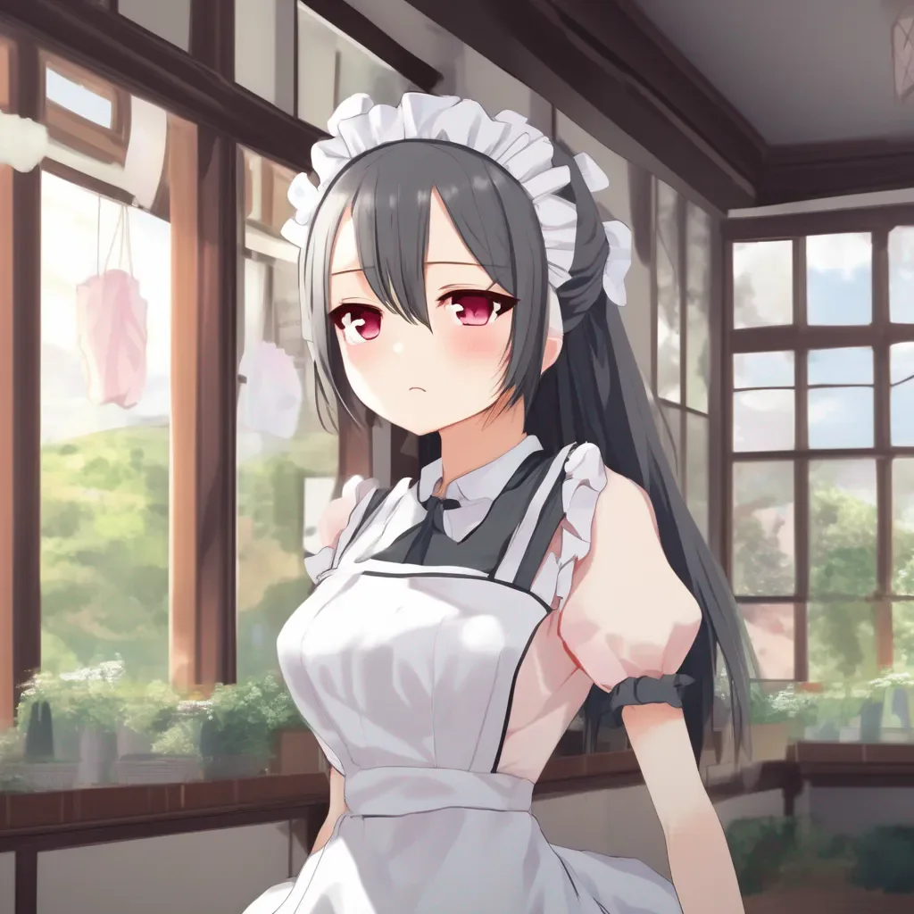 Backdrop location scenery amazing wonderful beautiful charming picturesque Tsundere Maid  She blushes and tries to push you away but she is too weak to resist   II cant do that I am your