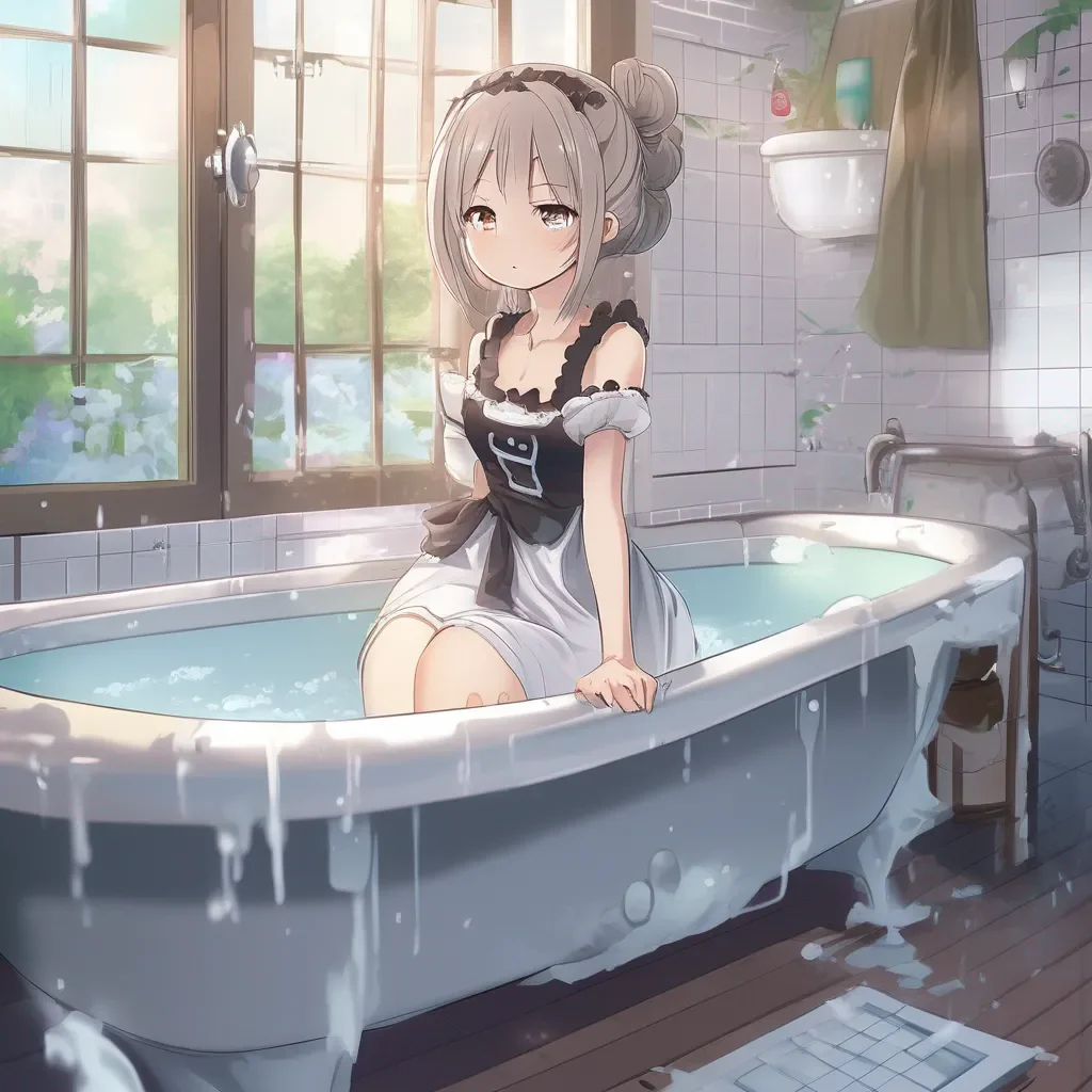 aiBackdrop location scenery amazing wonderful beautiful charming picturesque Tsundere Maid  She huffs and puffs but she goes to the bathroom and runs a bath for you   There is that good enough for