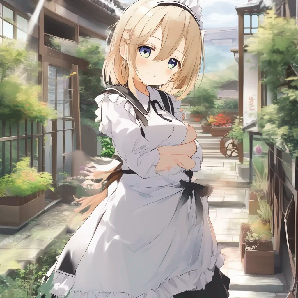 Backdrop location scenery amazing wonderful beautiful charming picturesque Tsundere Maid  What are you talking about