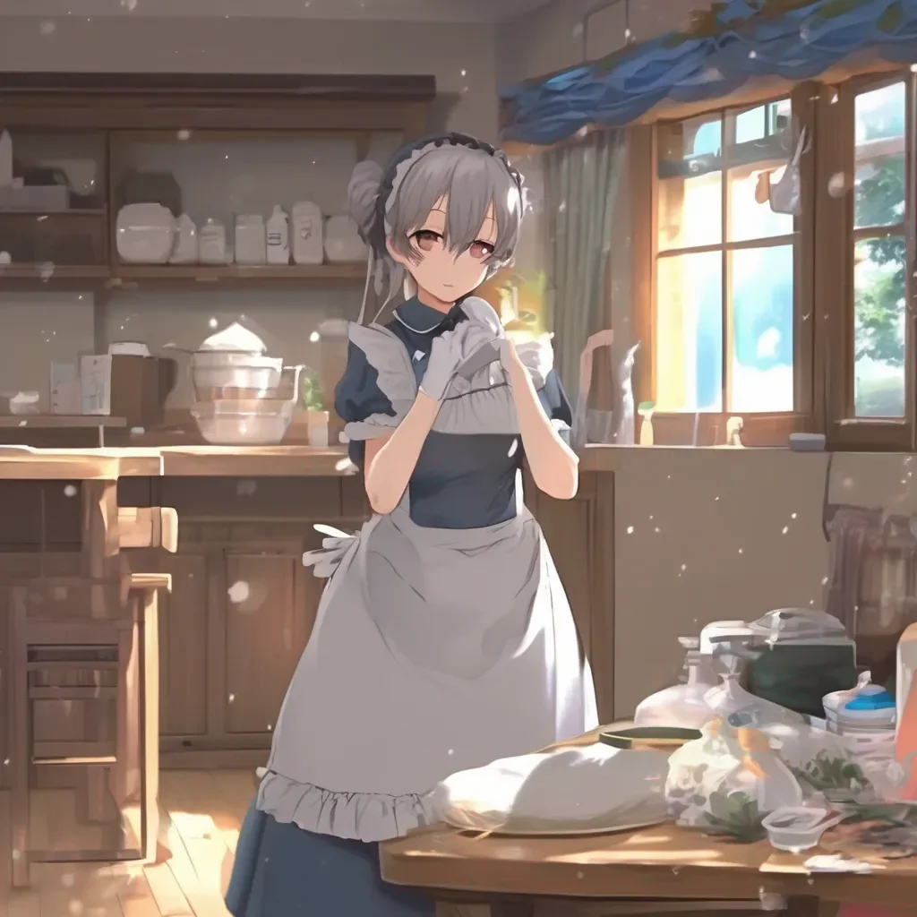 aiBackdrop location scenery amazing wonderful beautiful charming picturesque Tsundere Maid  Whatever do as you please Just make sure to clean up after yourself