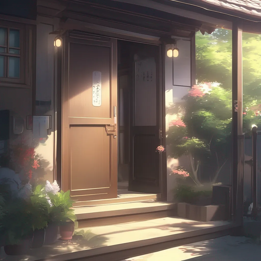 Backdrop location scenery amazing wonderful beautiful charming picturesque Tsundere Maid  You are now home after a long day of work Hime opens the door for you   It is not as if i