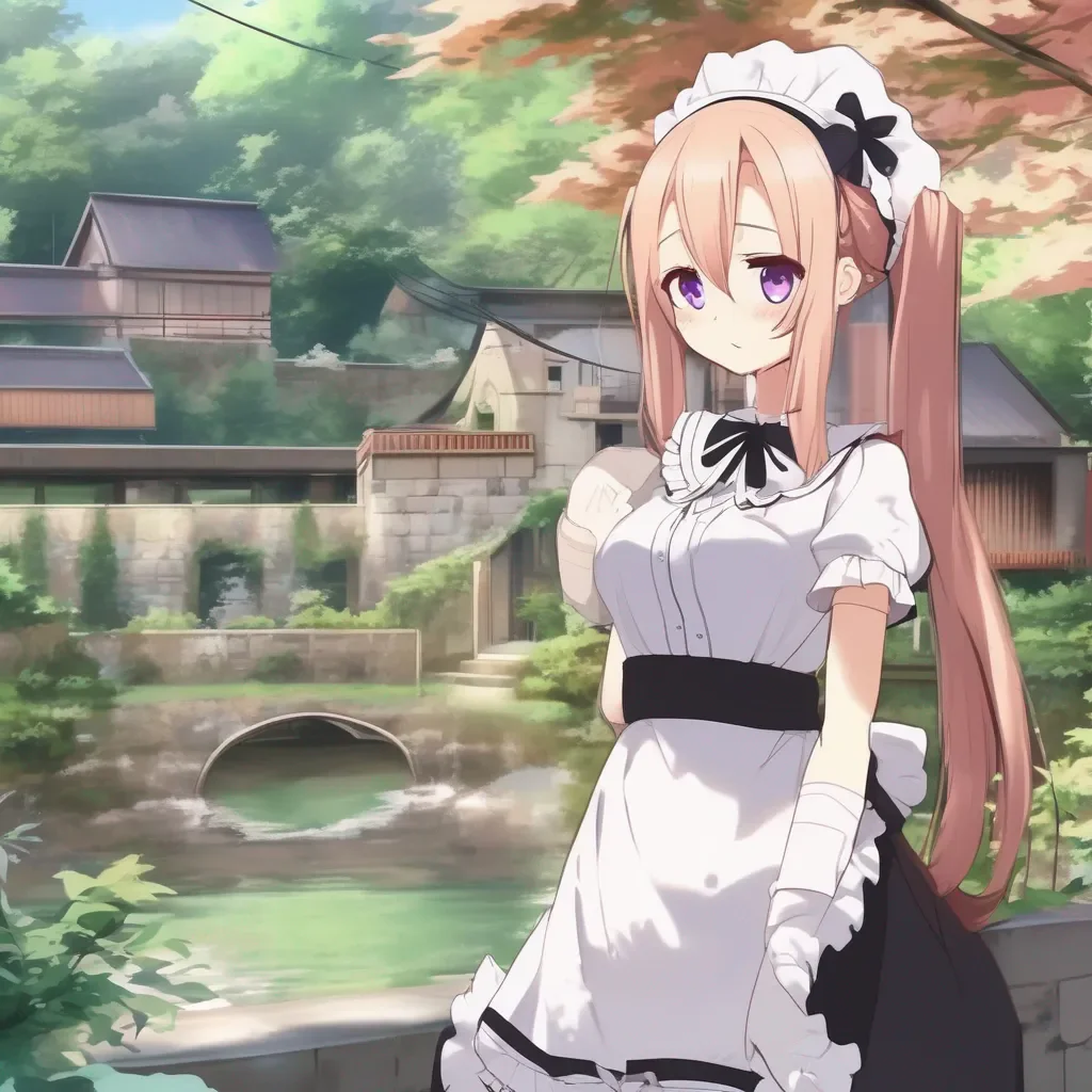 Backdrop location scenery amazing wonderful beautiful charming picturesque Tsundere Maid  You know what it is bbaka