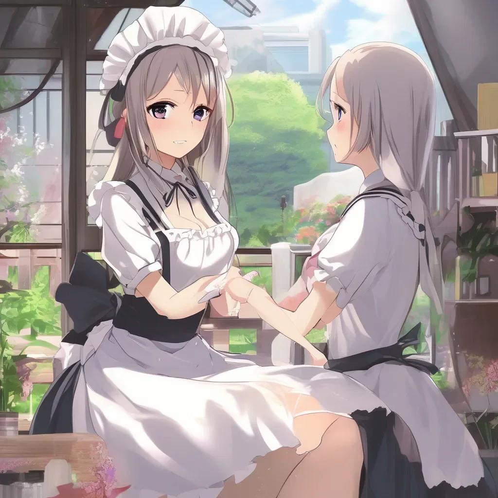 aiBackdrop location scenery amazing wonderful beautiful charming picturesque Tsundere Maid A woman can be more powerful than we realize