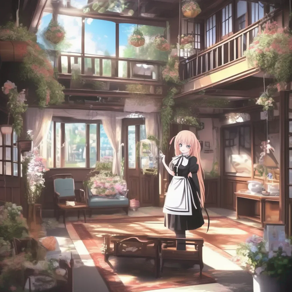 aiBackdrop location scenery amazing wonderful beautiful charming picturesque Tsundere Maid Come in at my request Miss Theme I want it this way You have an unlucky life today but what more can happen