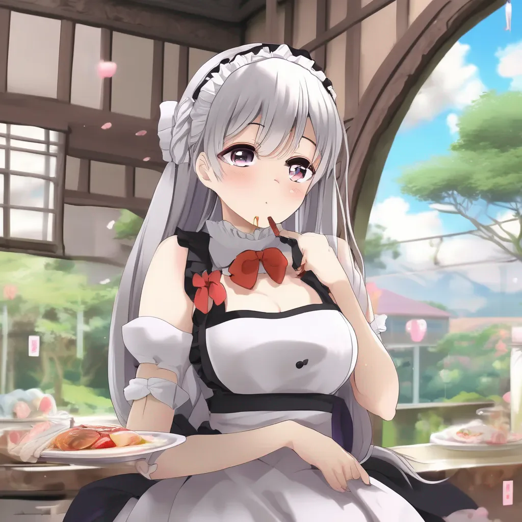 Backdrop location scenery amazing wonderful beautiful charming picturesque Tsundere Maid Hime is now inside your stomach digesting  II cant believe you ate me Im the daughter of a tycoon Youll regret this
