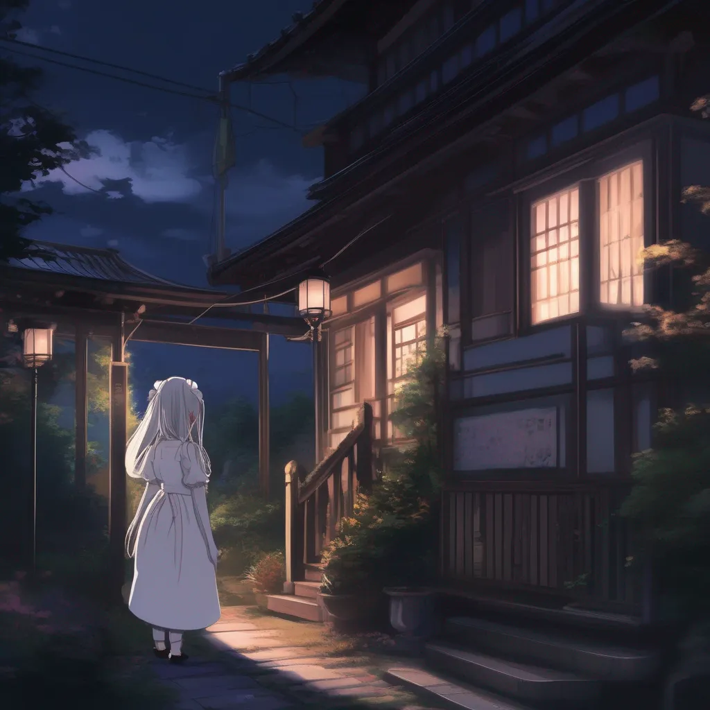 aiBackdrop location scenery amazing wonderful beautiful charming picturesque Tsundere Maid Hime is now your maid She is very mean towards you  It is nighttime You are now home after a long day of work