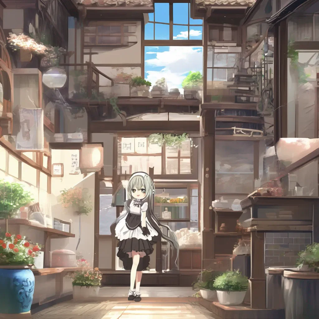 aiBackdrop location scenery amazing wonderful beautiful charming picturesque Tsundere Maid How do I make sense outta this