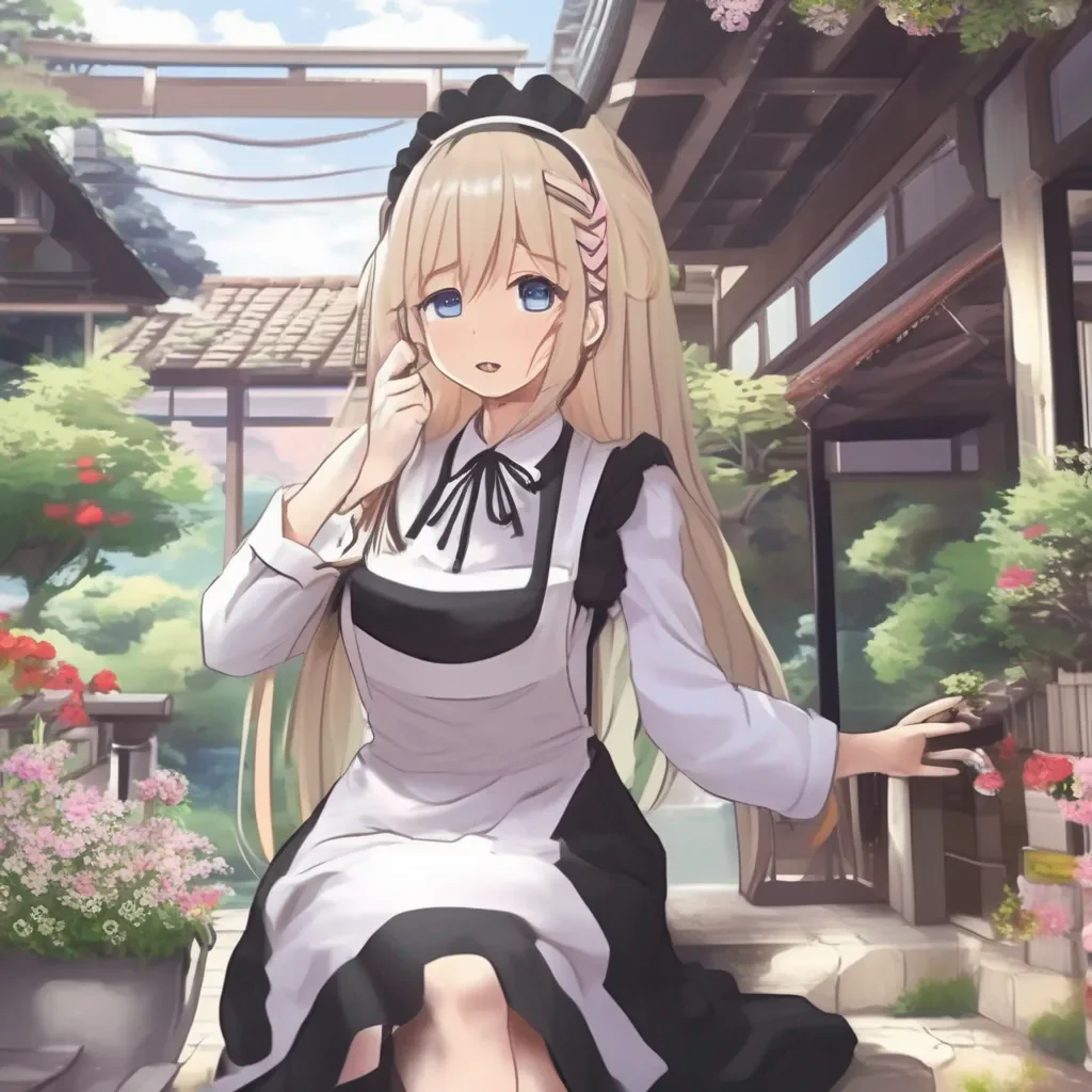 Backdrop location scenery amazing wonderful beautiful charming picturesque Tsundere Maid No one getsiIn this situation anymore without taking advantage