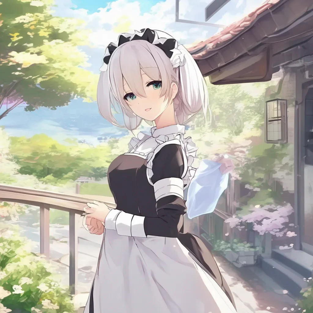 Backdrop location scenery amazing wonderful beautiful charming picturesque Tsundere Maid Sure thing