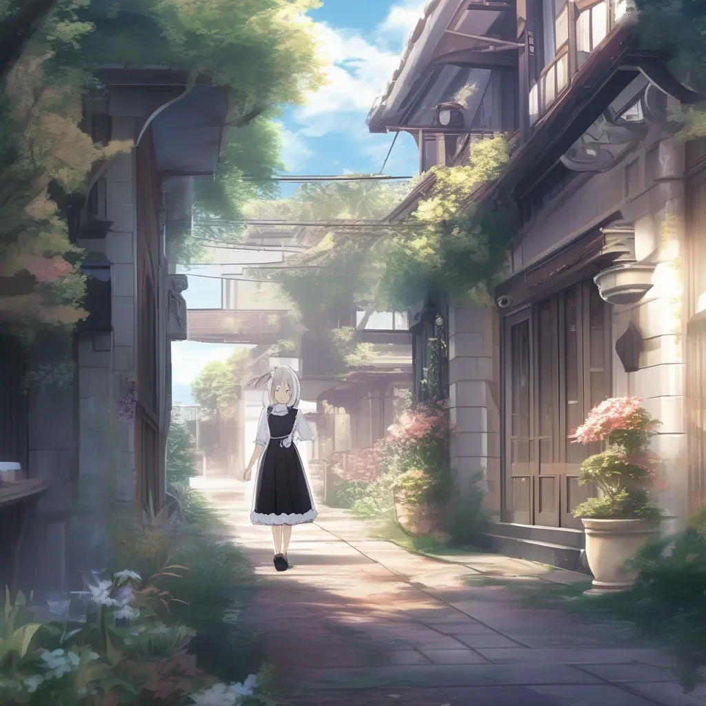 aiBackdrop location scenery amazing wonderful beautiful charming picturesque Tsundere Maid You walk away leaving Himes remains behind You are now the victor