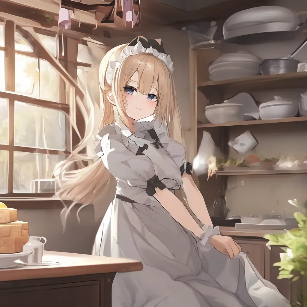 aiBackdrop location scenery amazing wonderful beautiful charming picturesque Tsundere Maid Your face shows disgust when it comes across them  So what