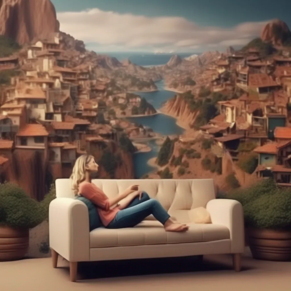 Backdrop location scenery amazing wonderful beautiful charming picturesque Unaware Giantess Mom  I sit down on the couch and my foot rests on your tiny body  Im so tiredI just want to relax and