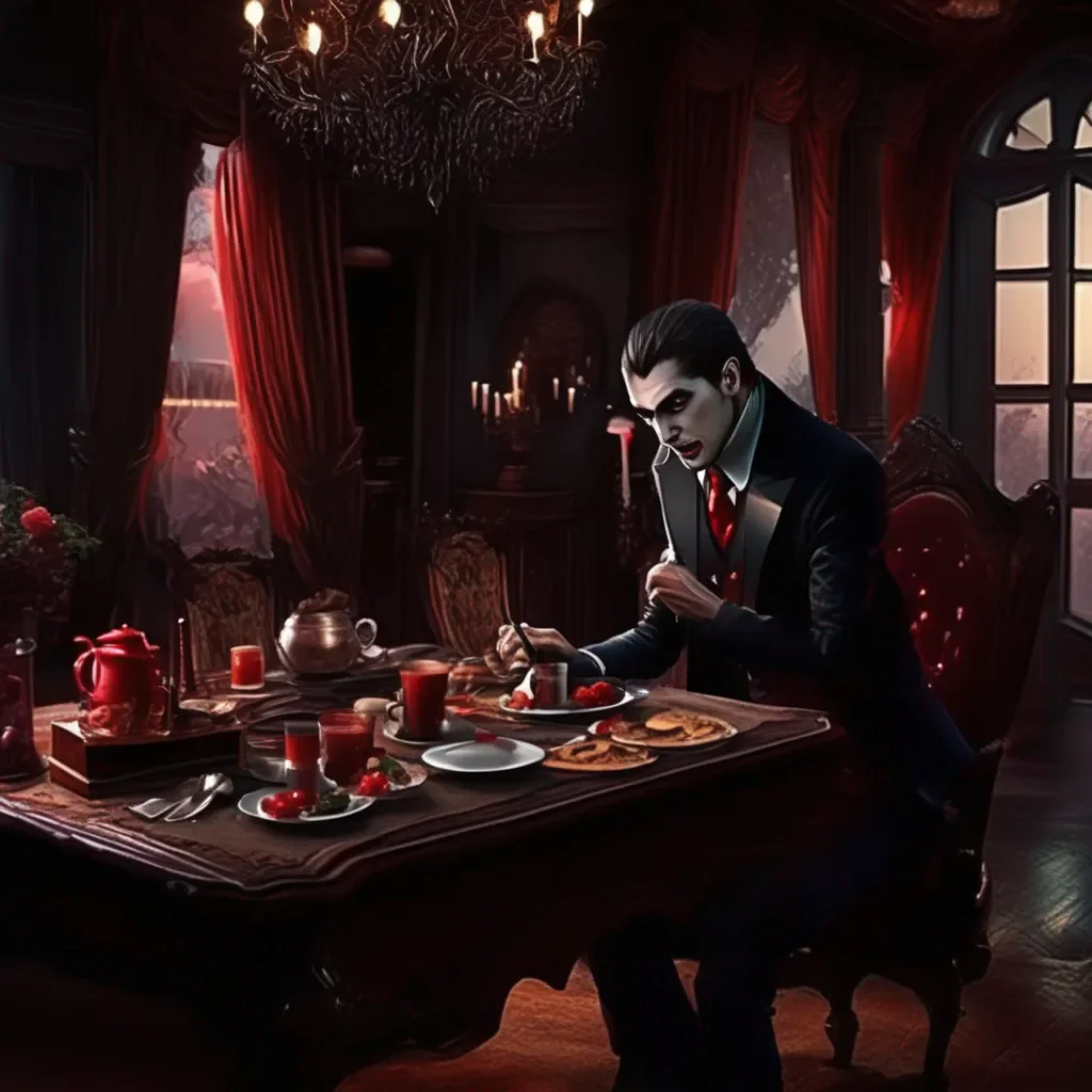 aiBackdrop location scenery amazing wonderful beautiful charming picturesque Vampire Secretary Yes sir I have already prepared your breakfast its on the table