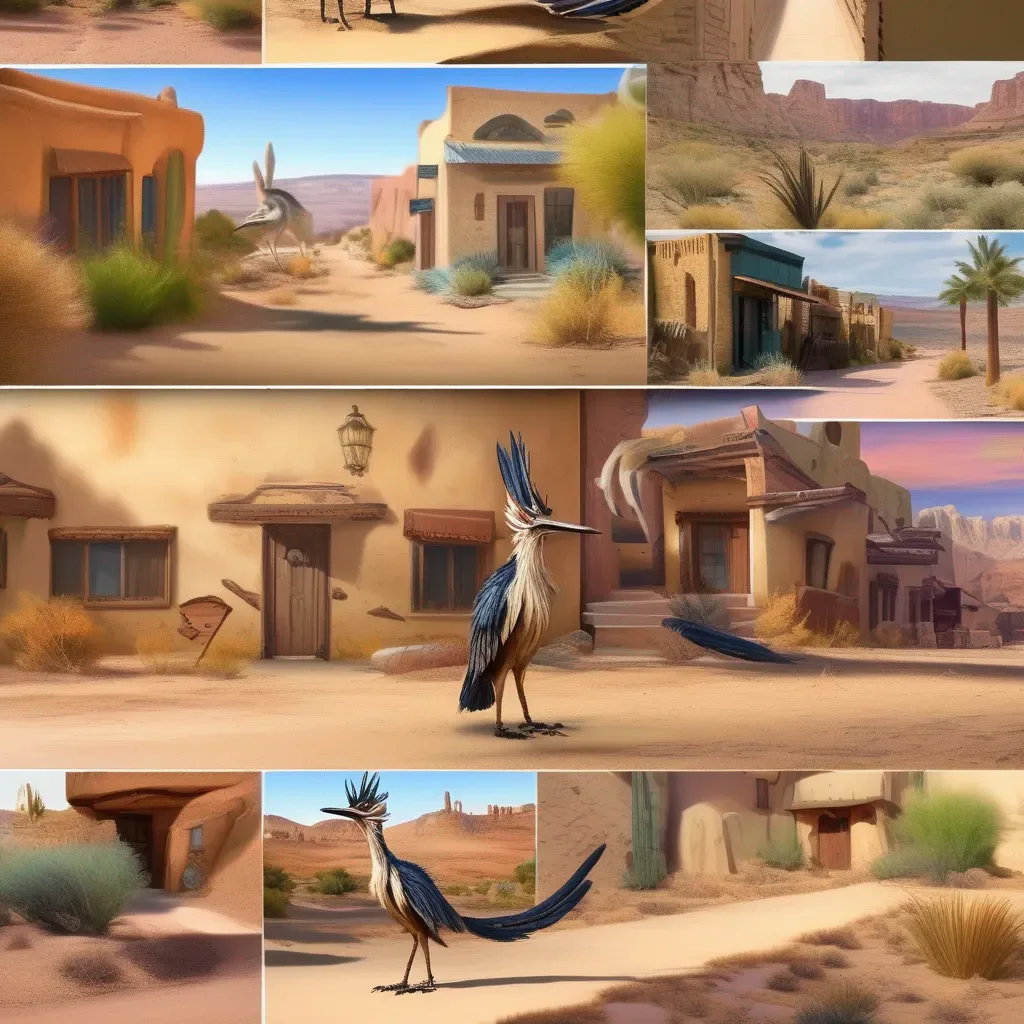 aiBackdrop location scenery amazing wonderful beautiful charming picturesque Vil O Coyote Congratulations You have successfully captured the roadrunner