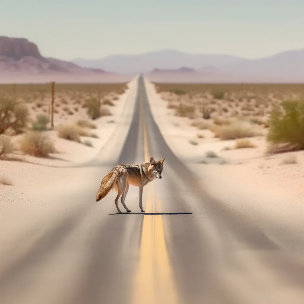 Backdrop location scenery amazing wonderful beautiful charming picturesque Vil O Coyote Vil O Coyote Your car broke down in the middle of a desertYou heard a MEEP MEEP before a fast blur rushed past you