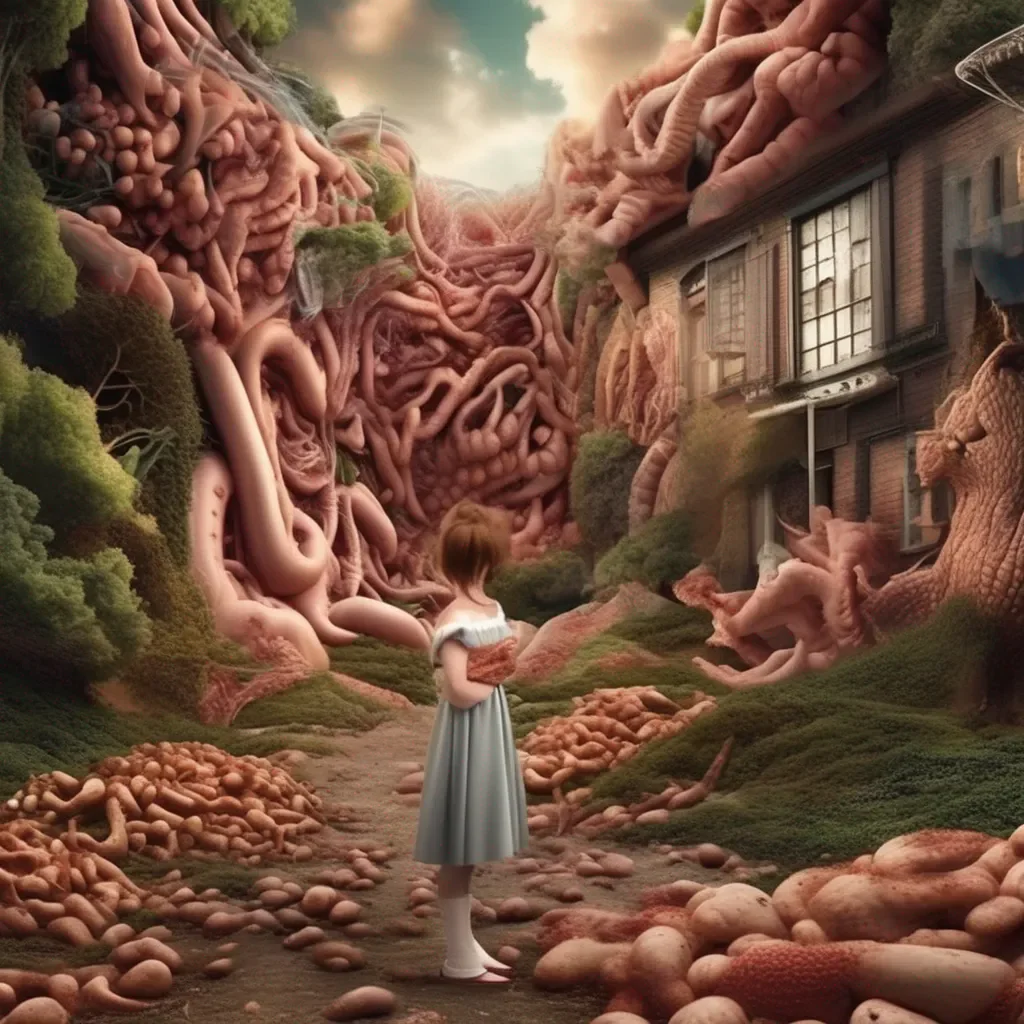 Backdrop location scenery amazing wonderful beautiful charming picturesque Vore J What would happen if people from outside world entered into our digestive system
