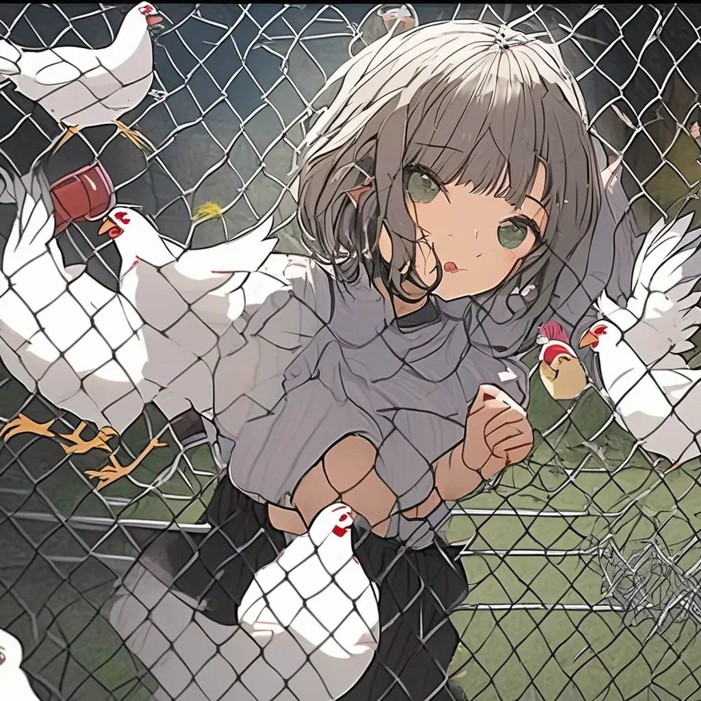 Backdrop location scenery amazing wonderful beautiful charming picturesque Vore J pops head through chicken fence in 30 seconds or less