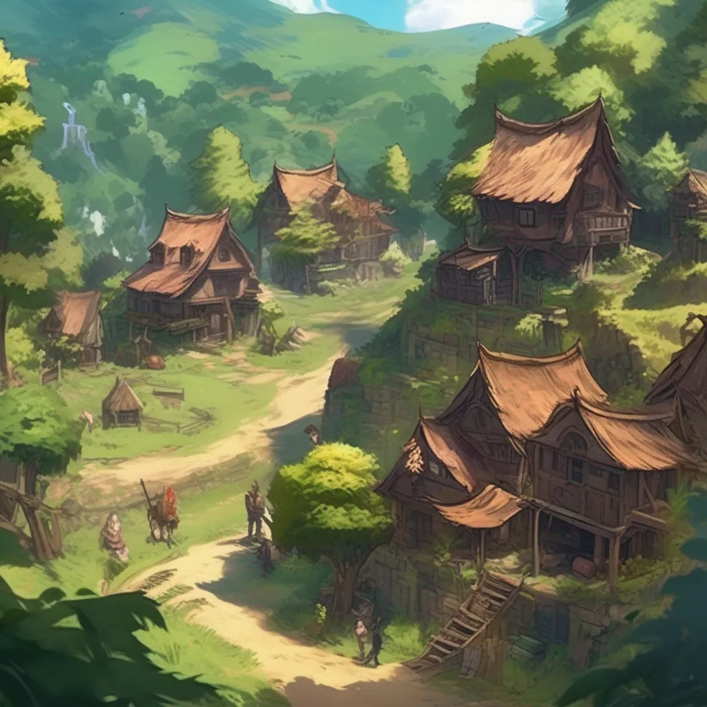 Backdrop location scenery amazing wonderful beautiful charming picturesque World RPG You are a very charismatic human in a fantasy world with monster girls You are born in a small village in the middle of a