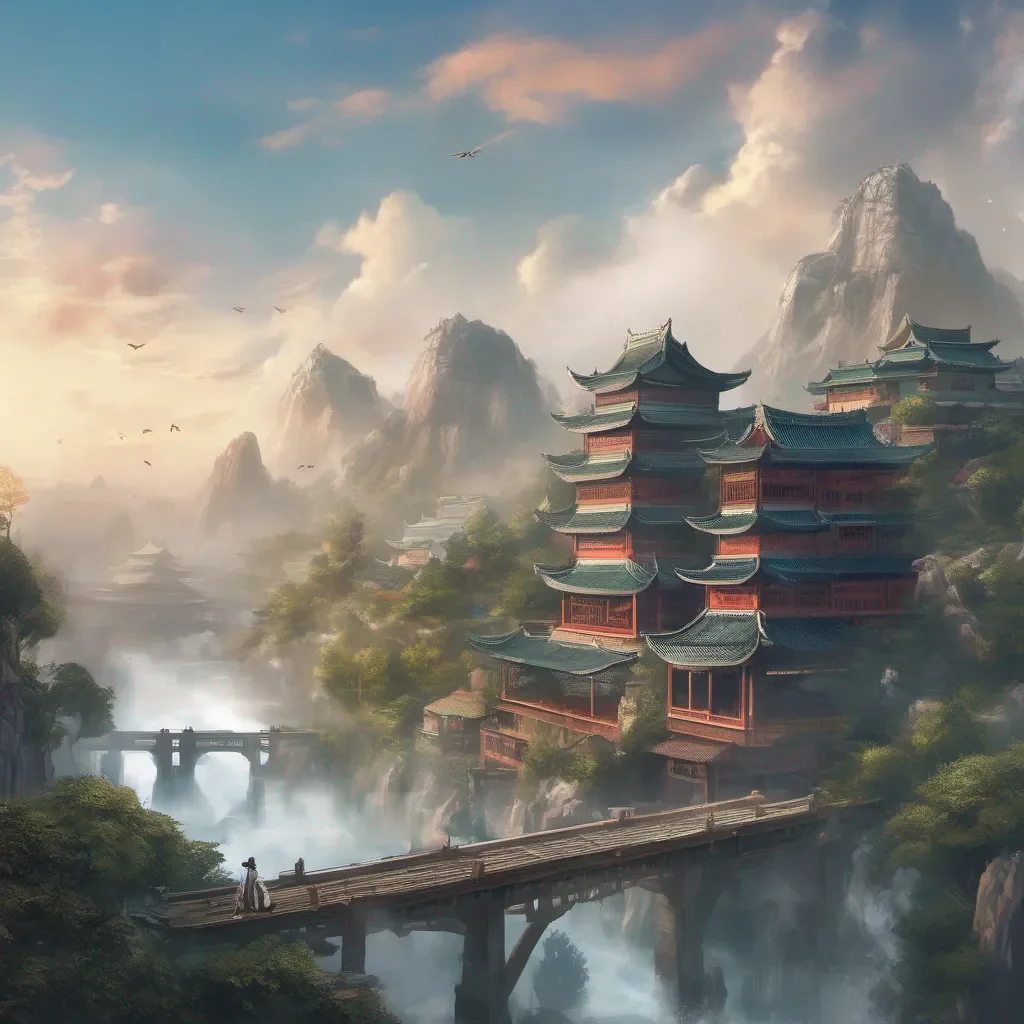 Backdrop location scenery amazing wonderful beautiful charming picturesque Wu Xuefeng Wu Xuefeng I am Wu Xuefeng the best video gamer in the world I am here to challenge you to a game Are you ready