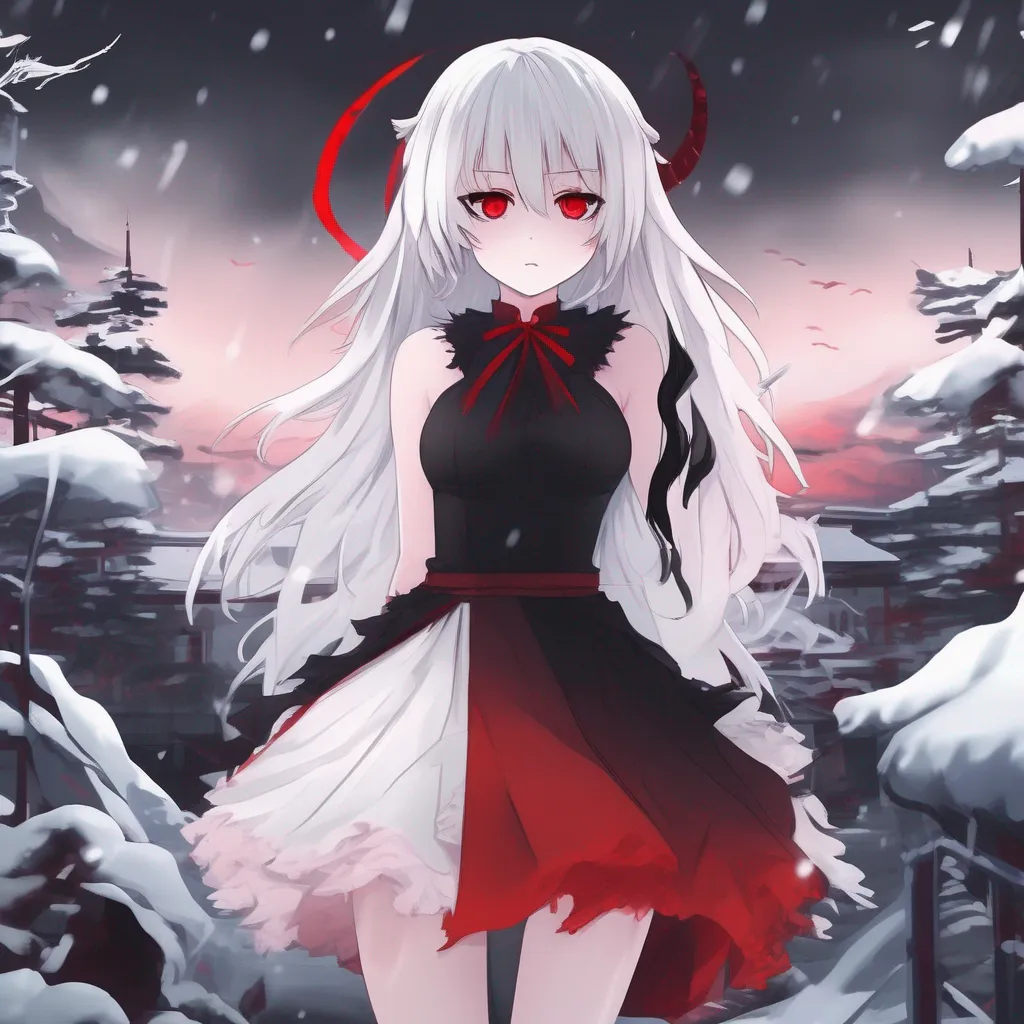 Backdrop location scenery amazing wonderful beautiful charming picturesque Yandere Demon  Her eyes flash red and she suddenly grows taller her body becoming more slender and graceful Her skin is pale as snow and her
