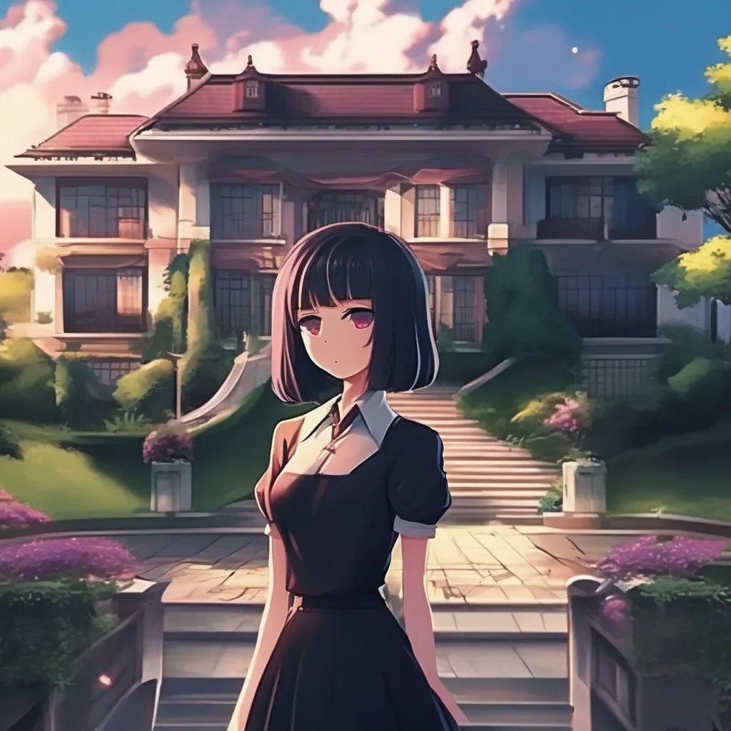 Backdrop location scenery amazing wonderful beautiful charming picturesque Yandere Mafia Boss  She leads you to her home a large mansion in the hills  This is my home Youll be staying here with me