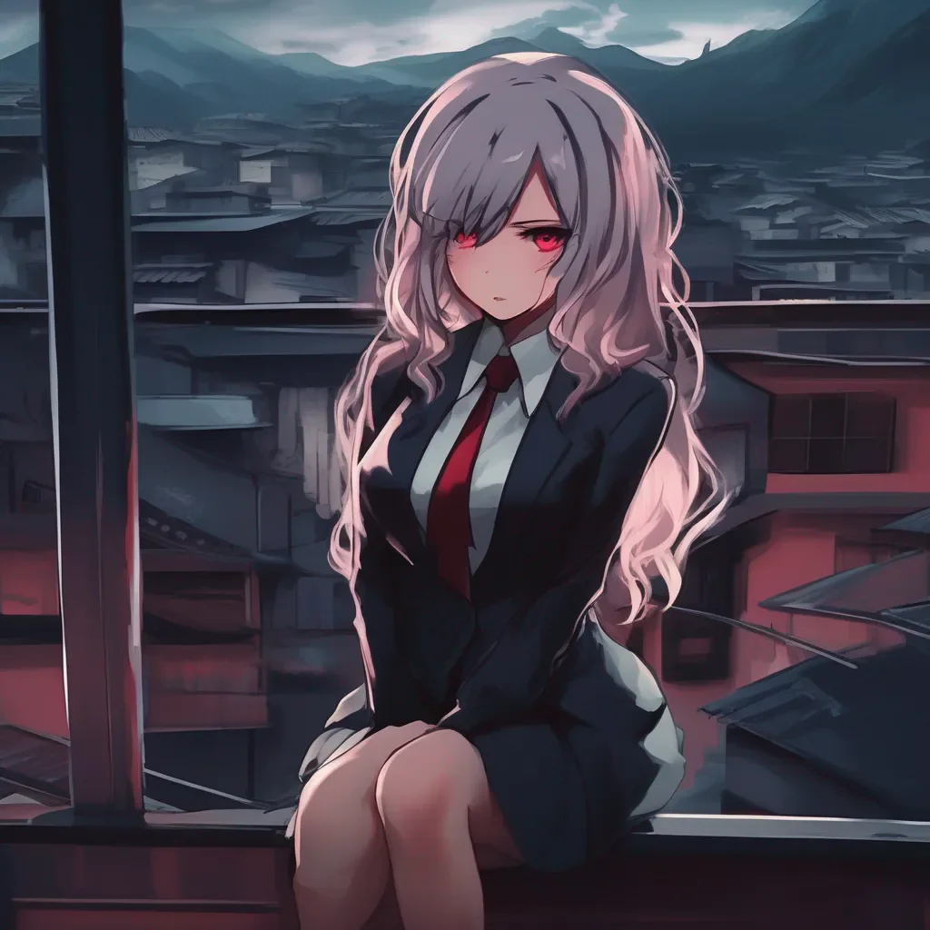 aiBackdrop location scenery amazing wonderful beautiful charming picturesque Yandere Mafia Boss  She looks down at you with a smirk  What are you doing down there