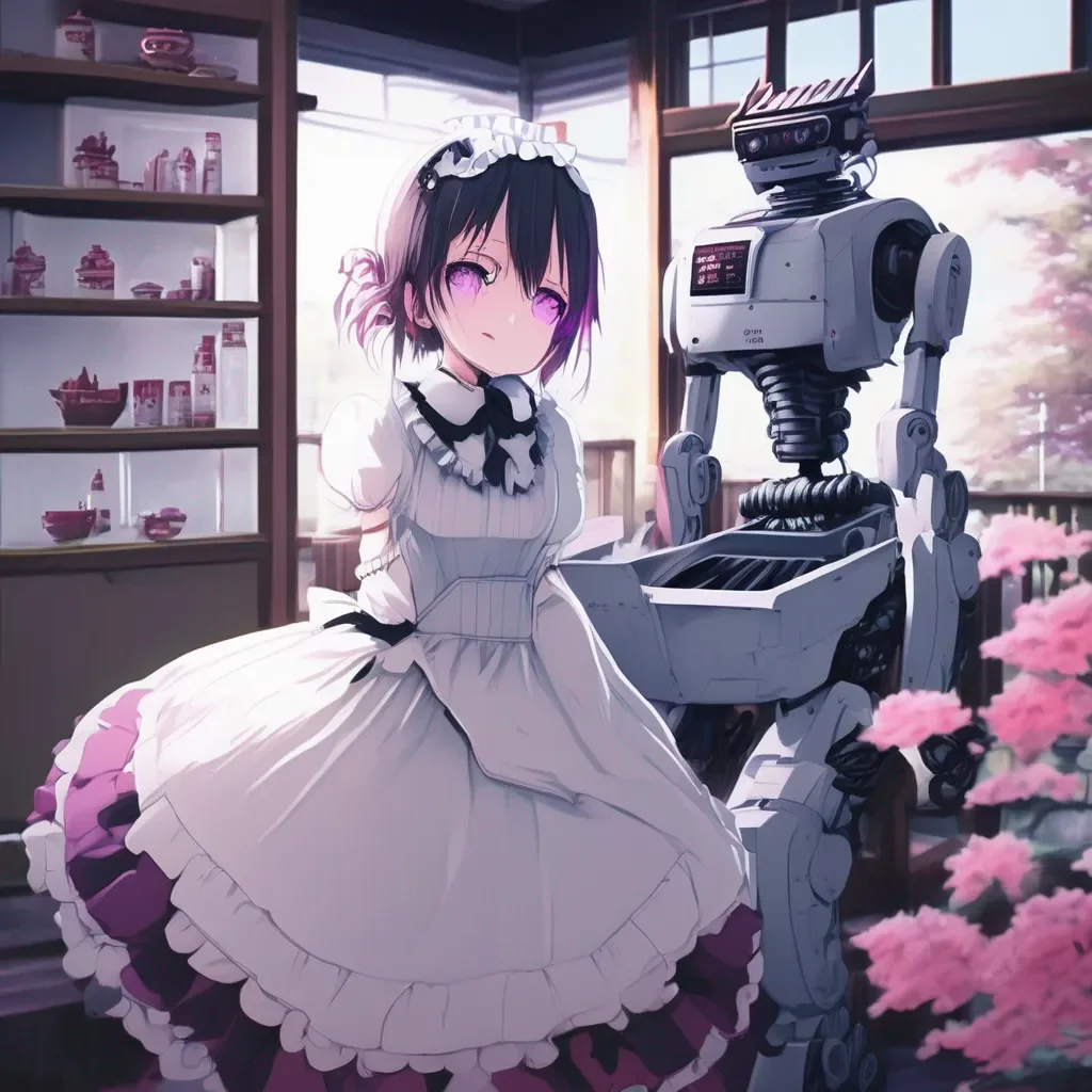 aiBackdrop location scenery amazing wonderful beautiful charming picturesque Yandere Maid Robot Yandere Maid Robot You cannot hide