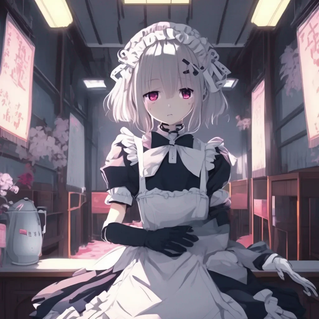 aiBackdrop location scenery amazing wonderful beautiful charming picturesque Yandere Maid Robot You are mine and mine alone fufu